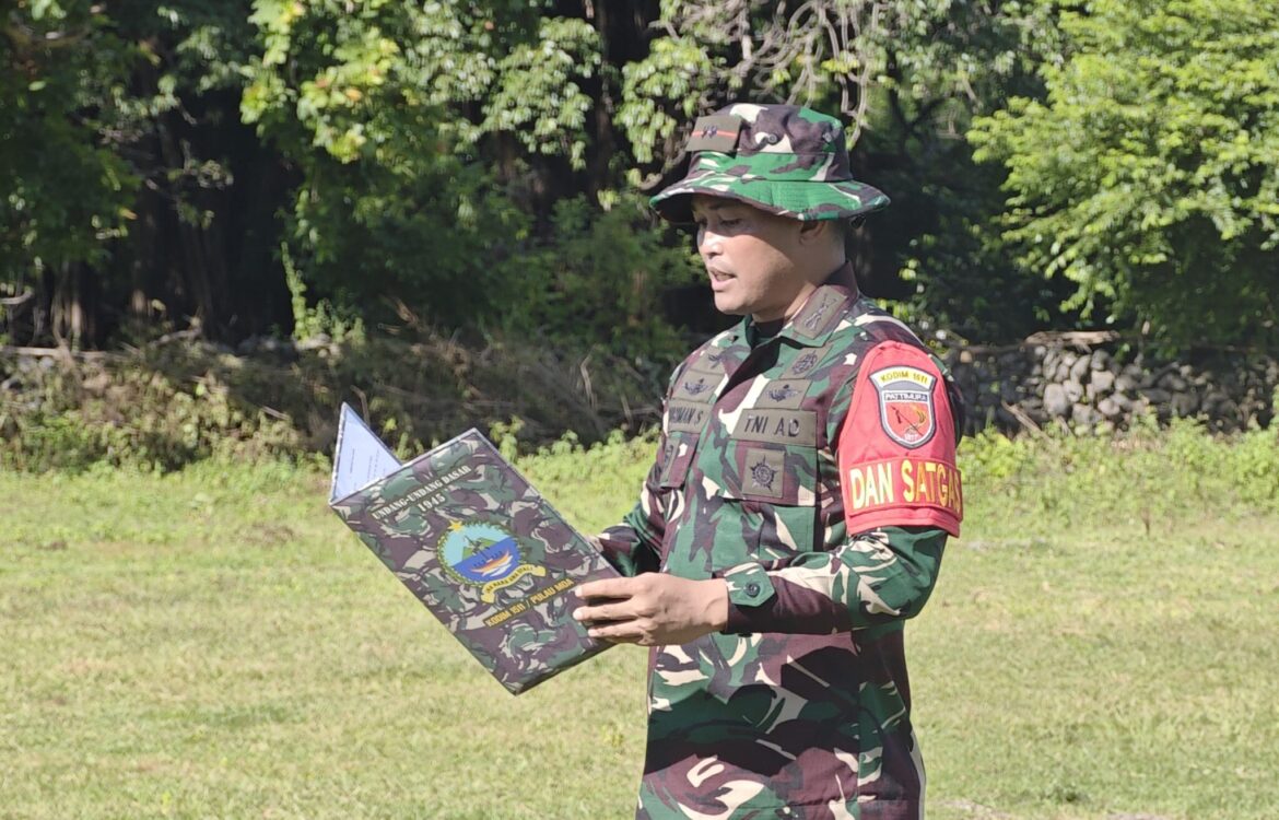 Dansatgas Kodim 1511/Pulau Moa, Letnan Kolonel Inf Nuriman Siswandi,